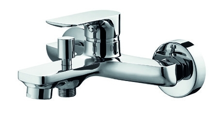 ทองเหลือง Chrome ห้องน้ำ Bath Mixer Taps 35mm Cartridge Leakage Proof