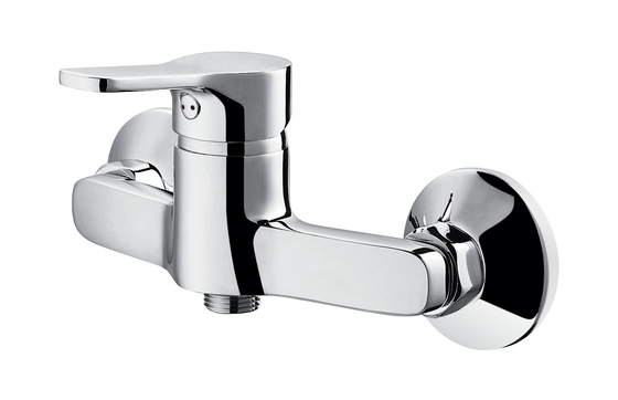 กระจกเงาสูง Chrome One Lever ก๊อกผสมอ่างอาบน้ำทำความสะอาดง่าย