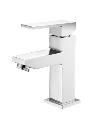 CONNE ก๊อกน้ำอ่างล้างหน้าอ่างล้างหน้า Chrome Vessel Sink Faucet พร้อมท่อจ่ายน้ำ