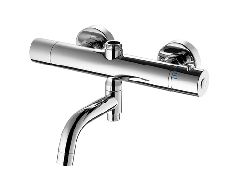 อุณหภูมิและการปรับการไหล Thermostatic Faucet Thermostatic Tap Mixer