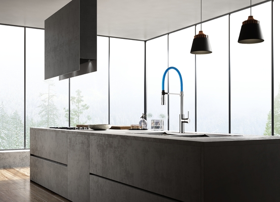 2 โหมดสเปรย์ Magnetic Docking Kitchen Faucet ซิลิโคน ท่อ 360 Rotate Kitchen Tap