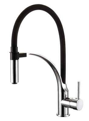 วงเล็บโค้งแม่เหล็กดึงลง Faucet ครัว