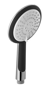 ชิ้นส่วนอะไหล่ฝักบัวอาบน้ำในห้องน้ำ Cool Black Hand Shower Head