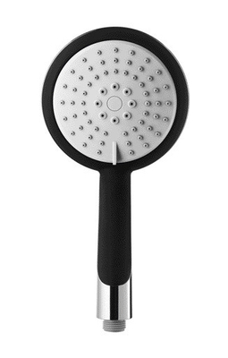 ชิ้นส่วนอะไหล่ฝักบัวอาบน้ำในห้องน้ำ Cool Black Hand Shower Head